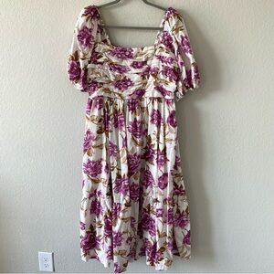 Abercrombie & Fitch Emerson Midi Dress Size Large